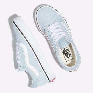 Vans Erkek Çocuk Spor Ayakkabı Old Skool Mavi/Beyaz | 81642-968